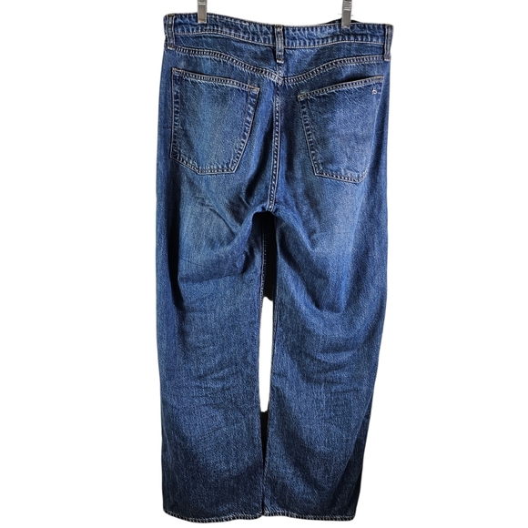 Rag & Bone LORI Midrise Wide Leg Jeans In 30 - Picture 4 of 8